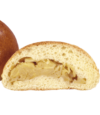 A patty with potatoes and meat 